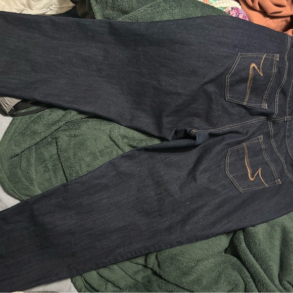 Just My Size by Hanes Dark Blue Straight Leg Jeans - Picture 4 of 4